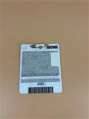 SPORTS MEMORABILIA: AUGUSTA NATIONAL MASTERS BADGE 2018 SERIAL NUMBER QO2905